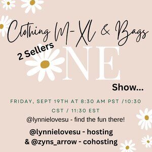 Grab your drinks and come out and hang with us!!